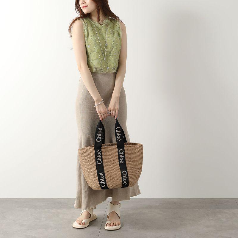 Chloe（クロエ） かごバッグ WOODY ウッディ CHC23AS380L18 レディース
