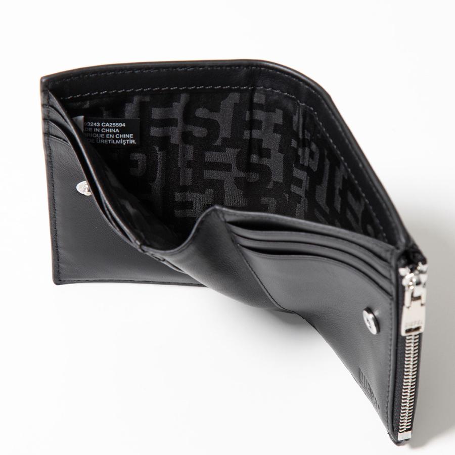 DIESEL（ディーゼル） 二つ折財布 BI-FOLD ZIP X09738 P5470 メンズ