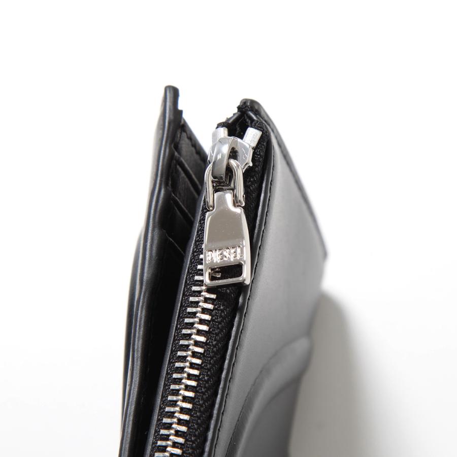 DIESEL（ディーゼル） 二つ折財布 BI-FOLD ZIP X09738 P5470 メンズ