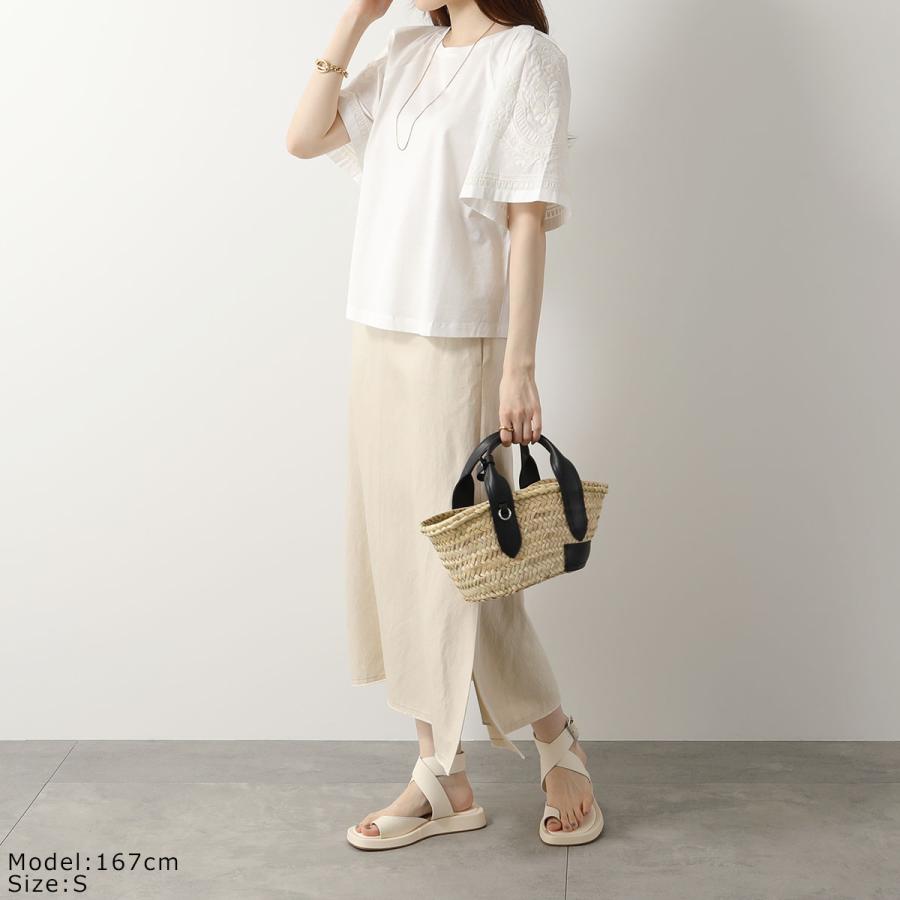 ウィークエンド マックスマーラ WEEK END Max Mara LIVORNO カットソー 衣料品 トップス コットン レディース ホワイト系 / ブルー系 【中古】 MAXMARA WEEKEND LINE（マックスマーラウィークエンドライン） WEEKEND