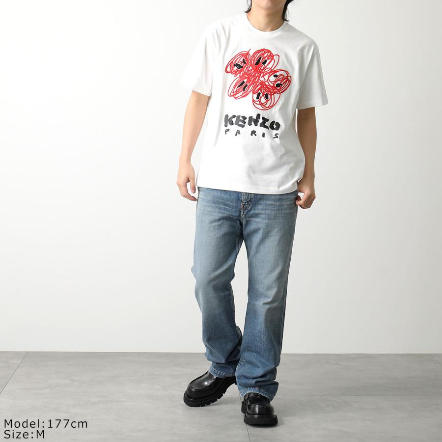 KENZO（ケンゾー） Tシャツ DRAWN VARSITY PFE55TS2734SG メンズ