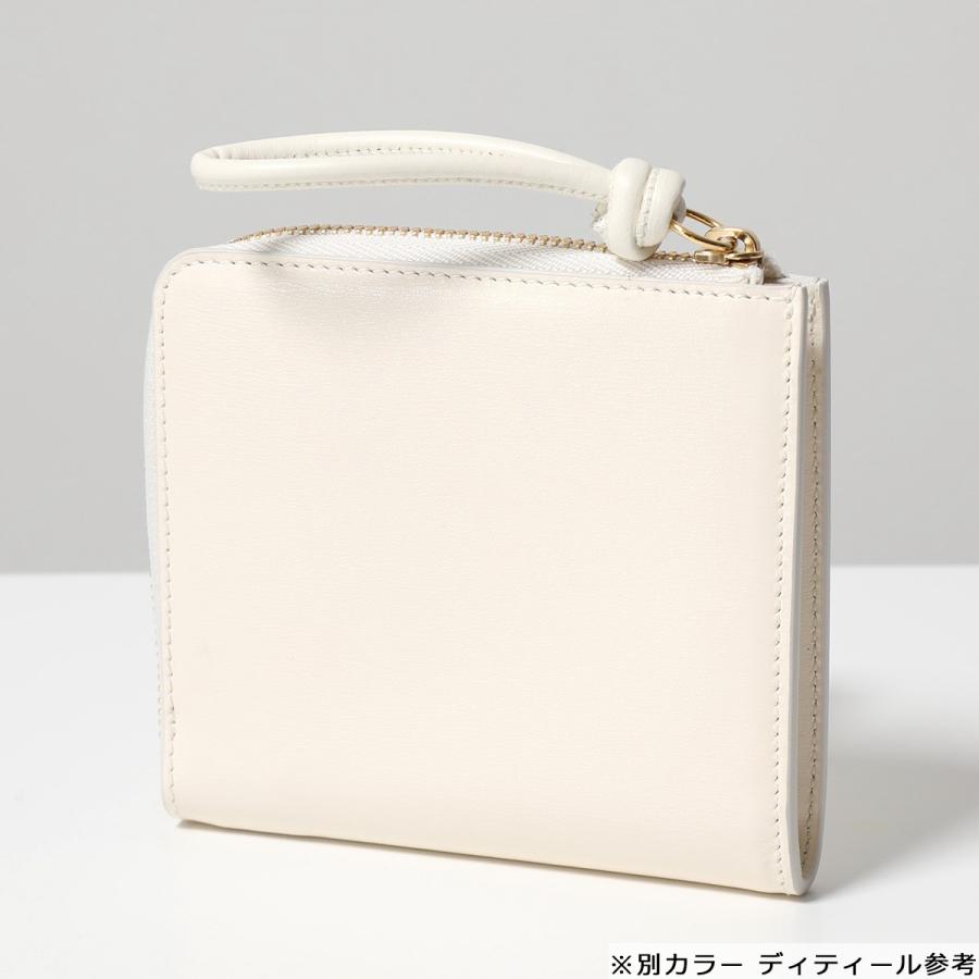 JIL SANDER ホワイトレザー　財布　　カードケース　ジルサンダー JIL SANDER（ジルサンダー） コインケース CREDIT CARD PURSE