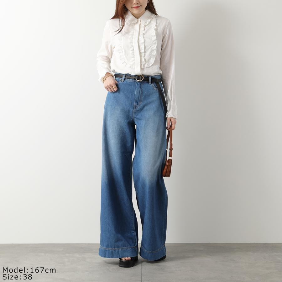 SAINT LAURENT サンローラン ブラウス 656972 Y3D31 レディース シャツ 