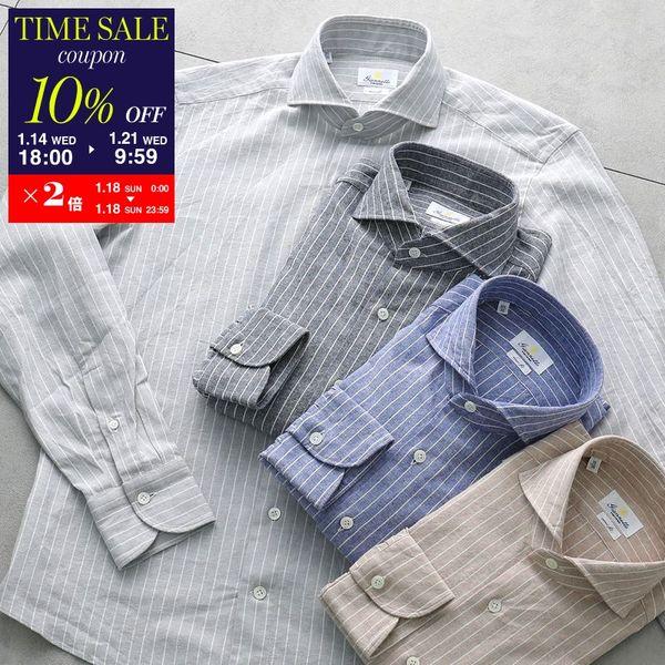 GIANNETTO（ジャンネット） シャツ VINCI FIT ヴィンチフィット 41848