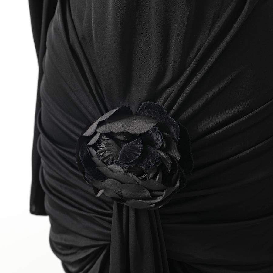 SAINT LAURENT サンローラン ワンピース 720879 Y7F98 レディース 長袖