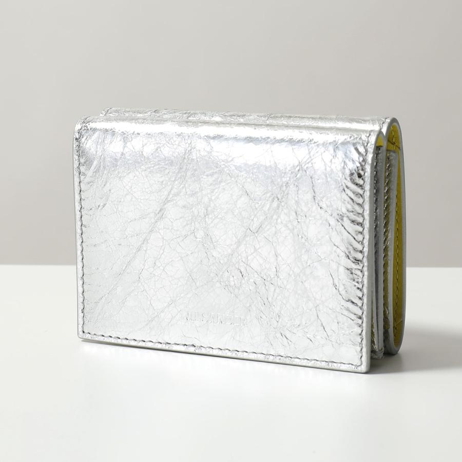 極美品⭐️ジルサンダー JIL SANDER 三つ折り財布　ミニ財布 JIL SANDER ジルサンダー 三つ折り財布 J07UI0011 P5073 P4840