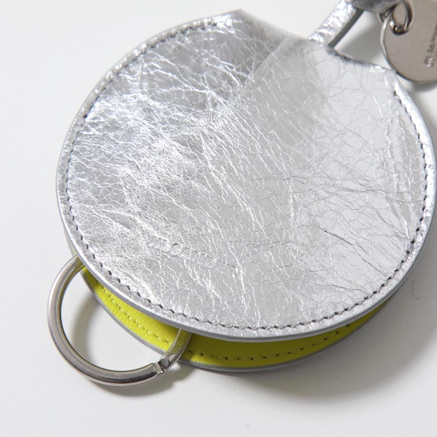 美品 JIL SANDER + ジルサンダー カラビナ キーリング 721△ JIL