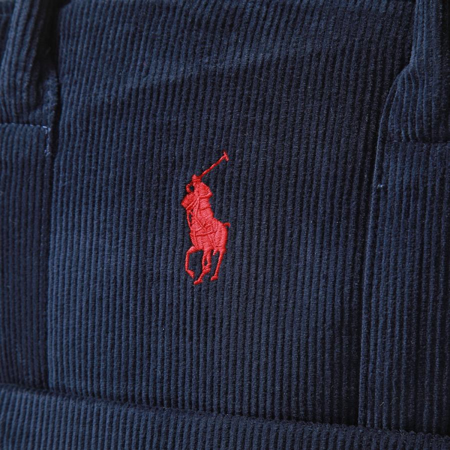 ラルフローレン コーデュロイ リュック ポニー 刺繍ロゴ グリーン レザーシップ POLO RALPH LAUREN（ポロ ラルフ ローレン）の「コーデュロイ