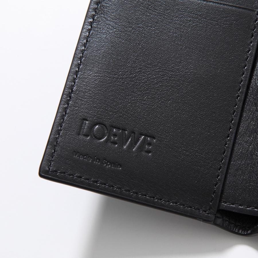 LOEWE ロエベ 三つ折り財布 C821TR2X08 ANAGRAM TRIFOLD WALLET レディース アナグラム トライフォールド ウォレット 1100/BLACK｜s-musee｜06