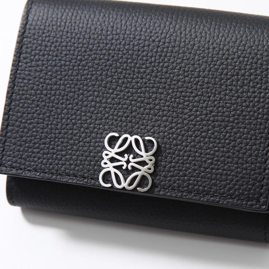 LOEWE ロエベ 三つ折り財布 C821TR2X08 ANAGRAM TRIFOLD WALLET レディース アナグラム トライフォールド ウォレット 1100/BLACK｜s-musee｜08