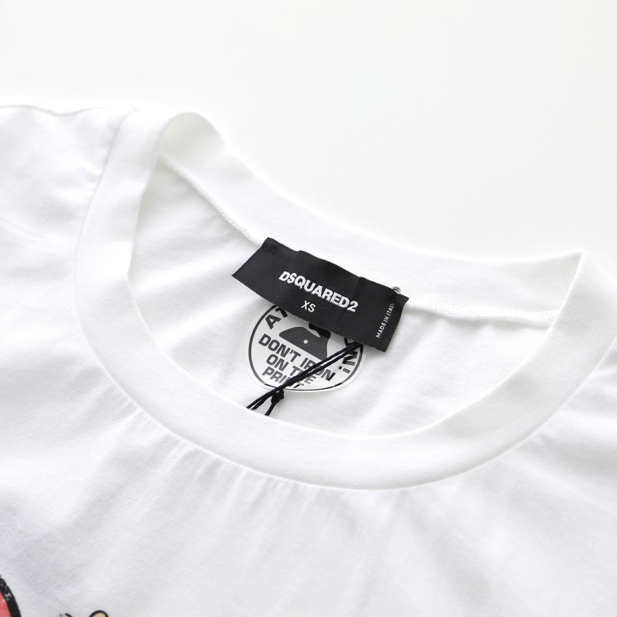 DSQUARED2 ディースクエアード Tシャツ HILDE DOLL EASY FIT