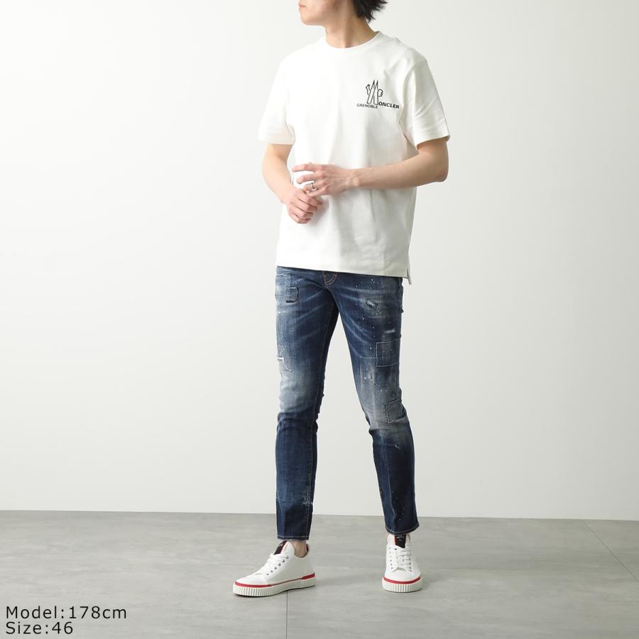 定価7.9万 ディースクエアード カーゴハーフパンツ 44 Tシャツ デニム