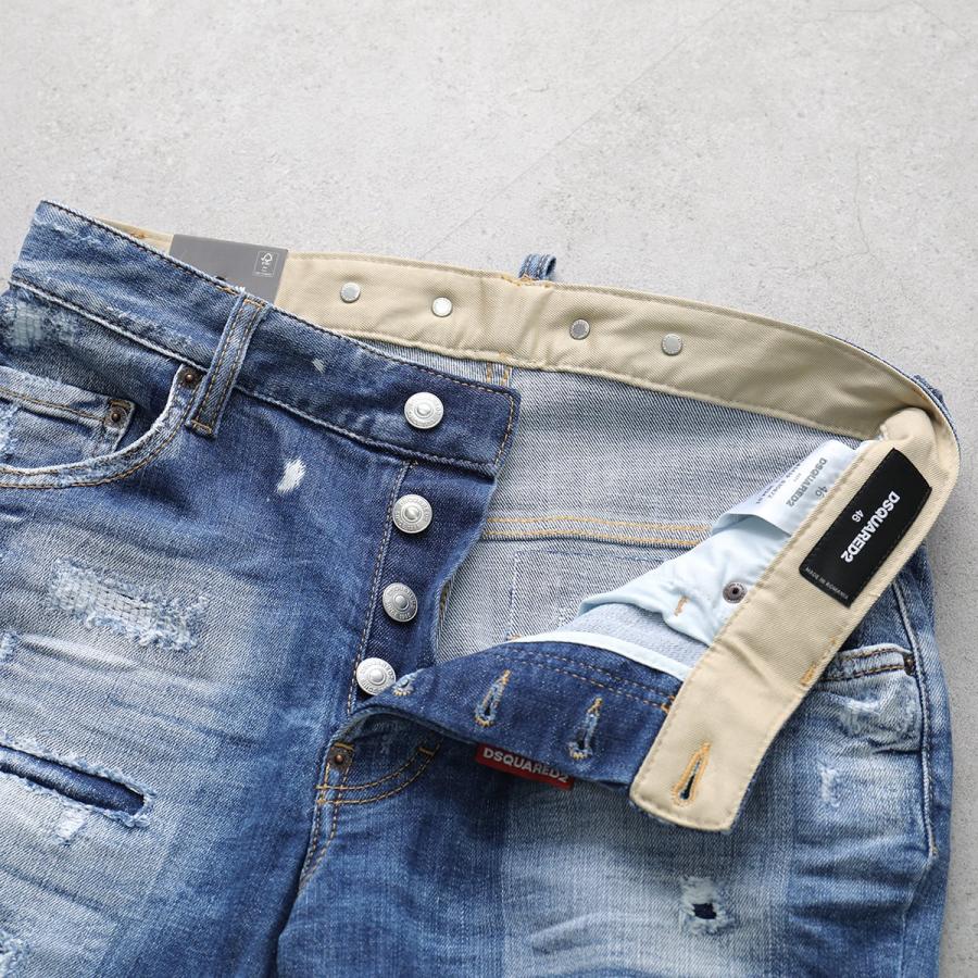 DSQUARED2 ディースクエアード ジーンズ Skater Jean S74LB1439 DSQUARED2 ディースクエアード ジーンズ Skater Jean S74LB1439