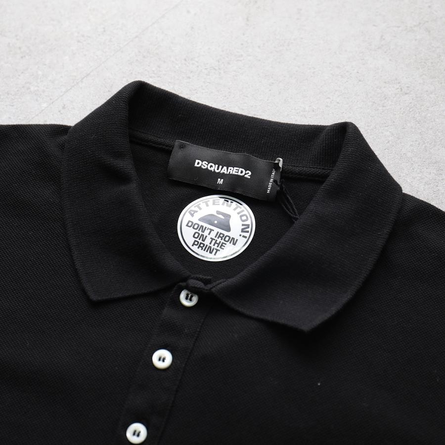 DSQUARED2 ディースクエアード ポロシャツ Tennis Fit Polo DSQUARED2 ディースクエアード ポロシャツ Tennis Fit Polo