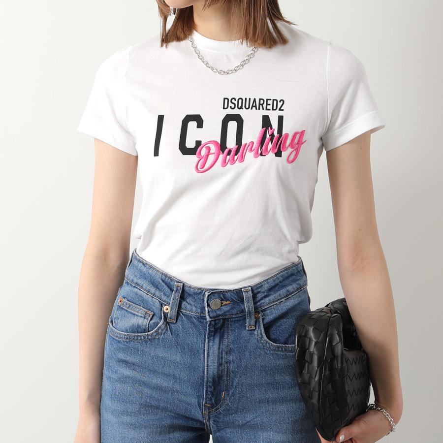 DSQUARED2 ディースクエアード Tシャツ ICON DARLING MINI FIT DSQUARED2 ディースクエアード Tシャツ ICON DARLING MINI FIT