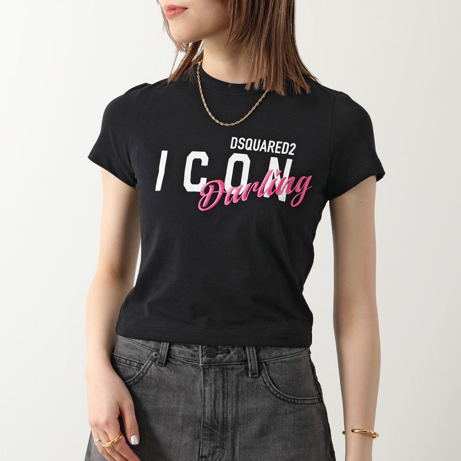 DSQUARED2 ディースクエアード Tシャツ ICON DARLING MINI FIT DSQUARED2 ディースクエアード Tシャツ ICON DARLING MINI FIT