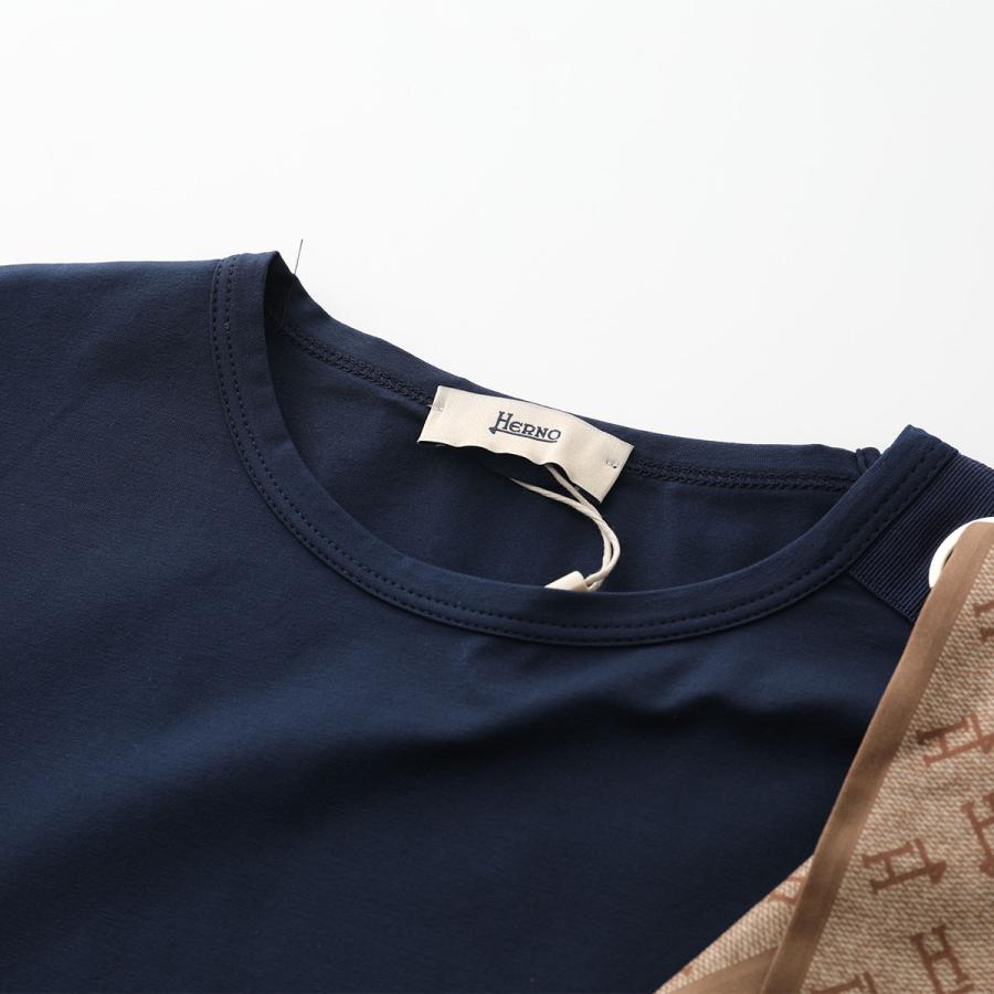 HERNO（ヘルノ） Tシャツ JG000219D 52003 レディース 半袖 クルー