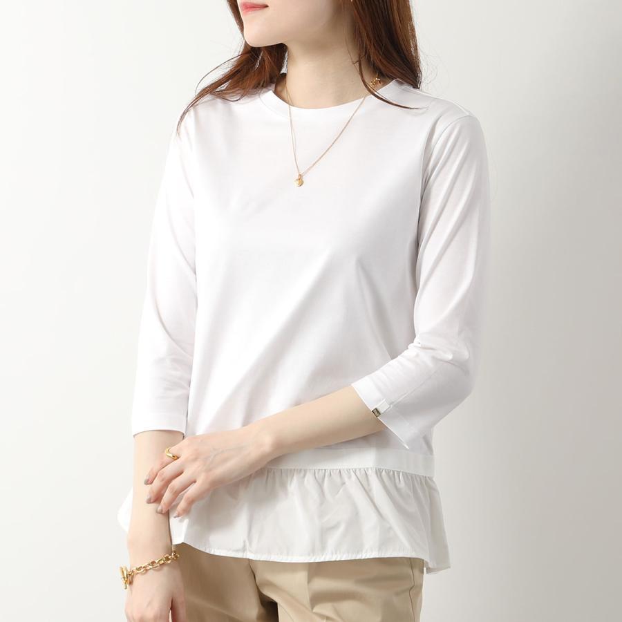 HERNO（ヘルノ） Tシャツ JG000226D 52006 レディース 七分袖 クルー