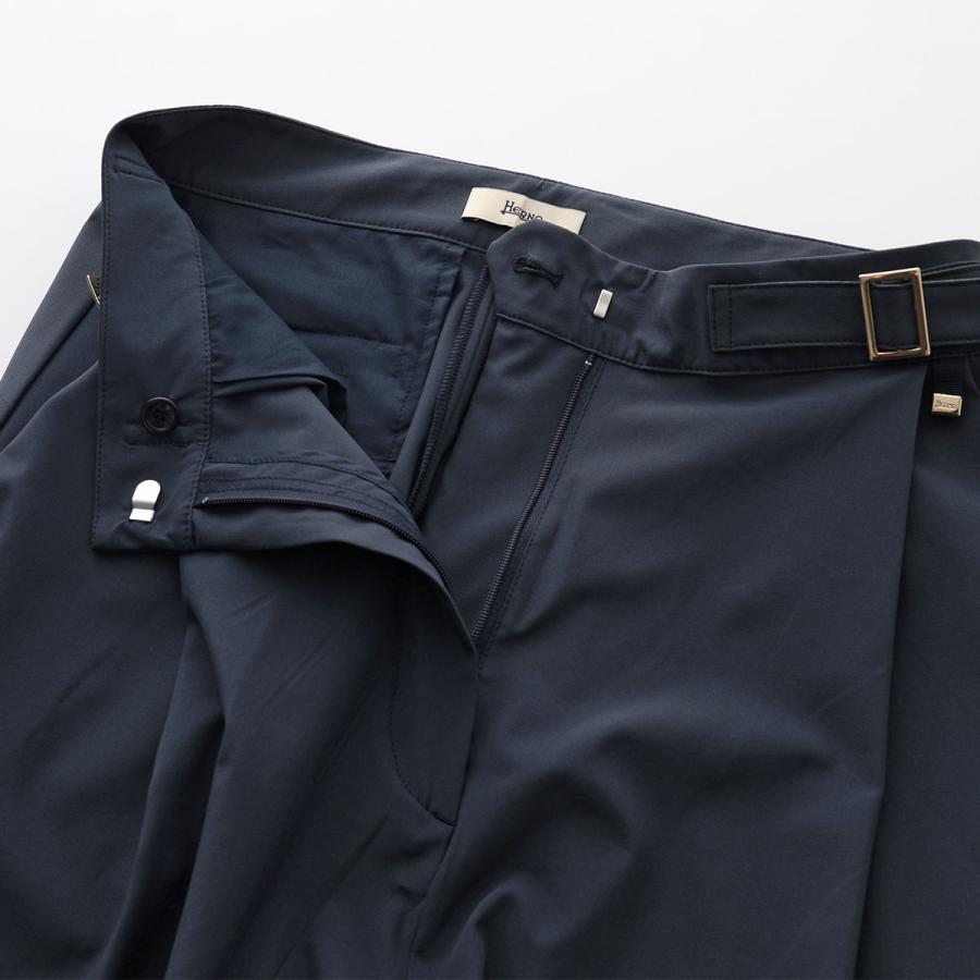 HERNO（ヘルノ） ワイドパンツ PT000039D 12609 レディース ストレッチ