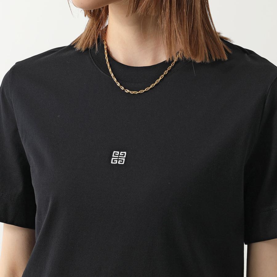 GIVENCHY ジバンシィ Tシャツ BM716G3YCD レディース 半袖 クルーネック コットン カットソー ちびロゴT 刺繍 4G カラー2色｜s-musee｜13