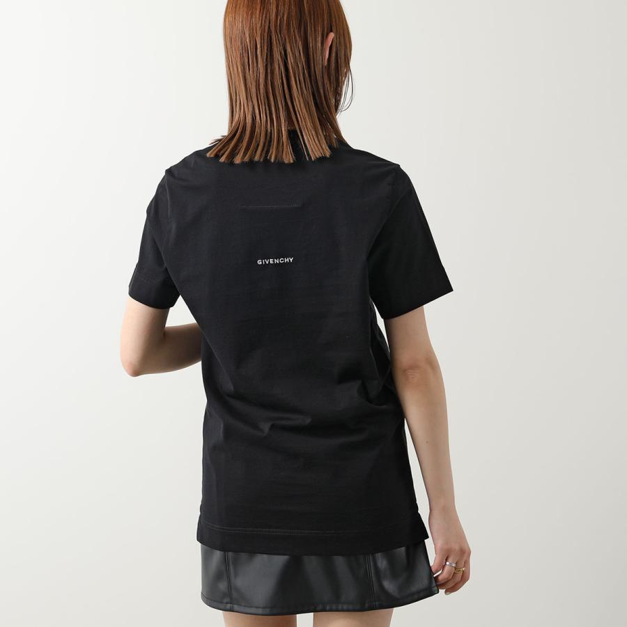 GIVENCHY ジバンシィ Tシャツ BM716G3YCD レディース 半袖 クルーネック コットン カットソー ちびロゴT 刺繍 4G カラー2色｜s-musee｜12