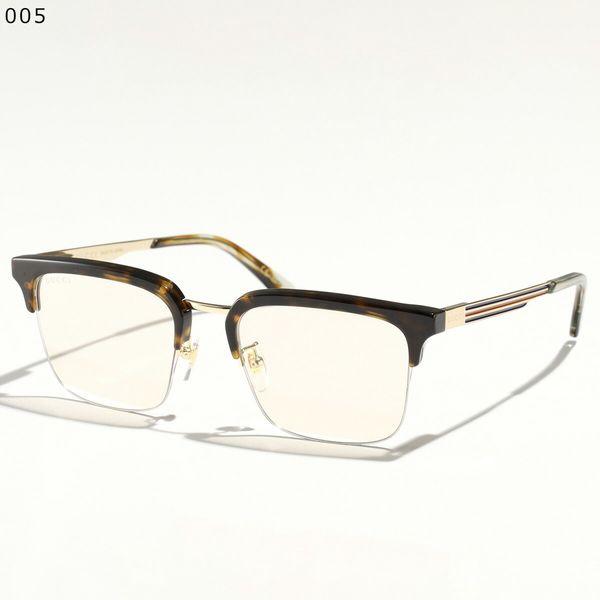 【最終価格】美品✨GUCCI ハーフリムサングラス GGロゴ柄 度なし ケース付 最終価格】美品✨GUCCI ハーフリムサングラス GGロゴ柄 度なし ケース