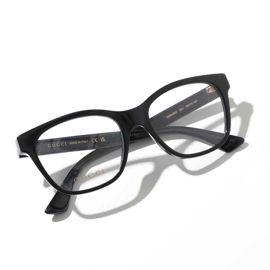 GUCCI（グッチ） メガネ GG0420O レディース ウェリントン型 めがね