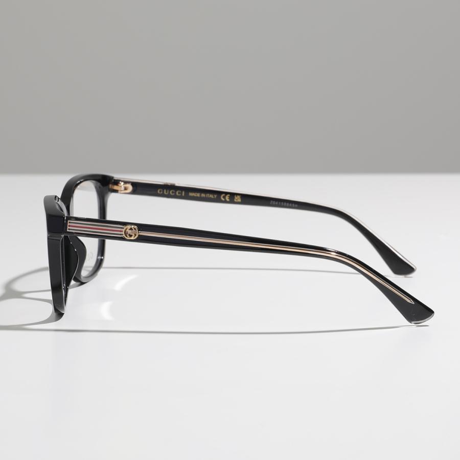 グッチGUCCI ブラック スクエアメガネ GUCCI（グッチ） メガネ GG0532ON レディース スクエア型 ウェリントン