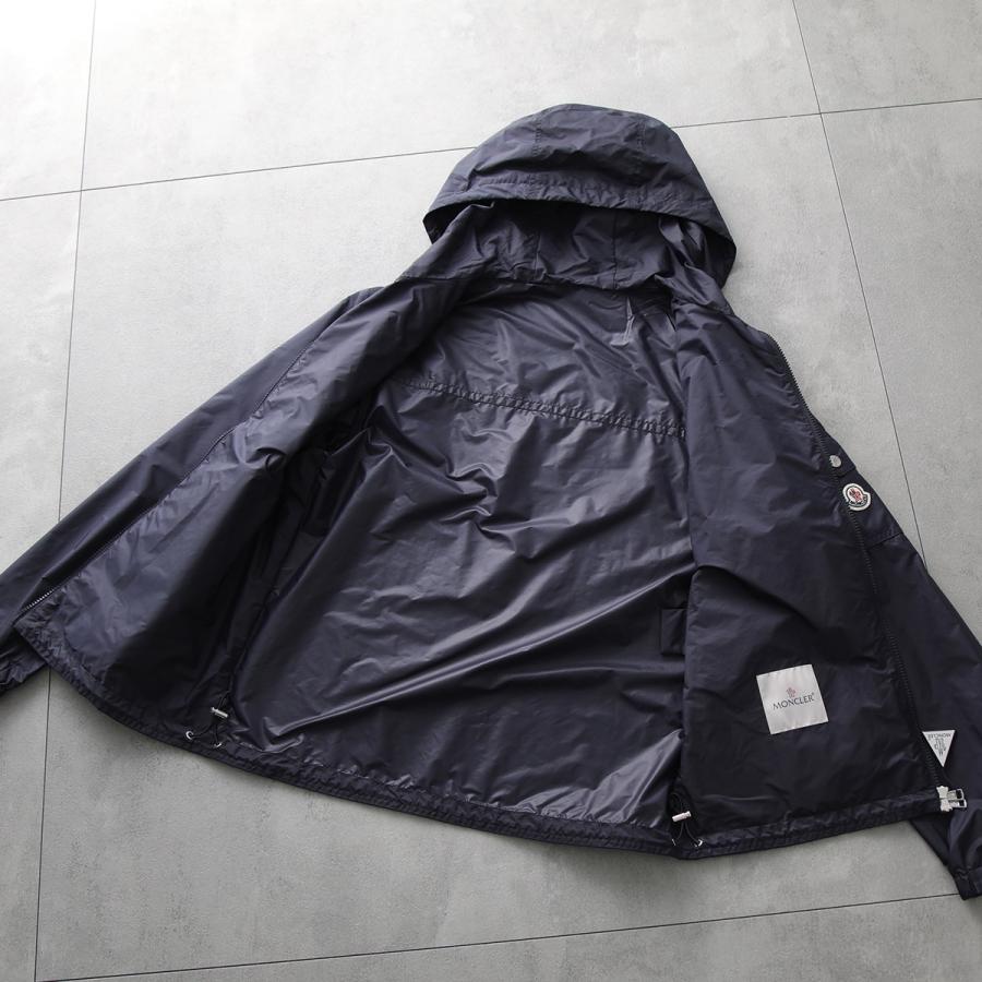 MONCLER モンクレール ジャケット ETIACHE 1A00196 5968E 1A00101 5968E メンズ パーカー フード付き ナイロン ジップアップ アイコンパッチ 撥水加工の画像