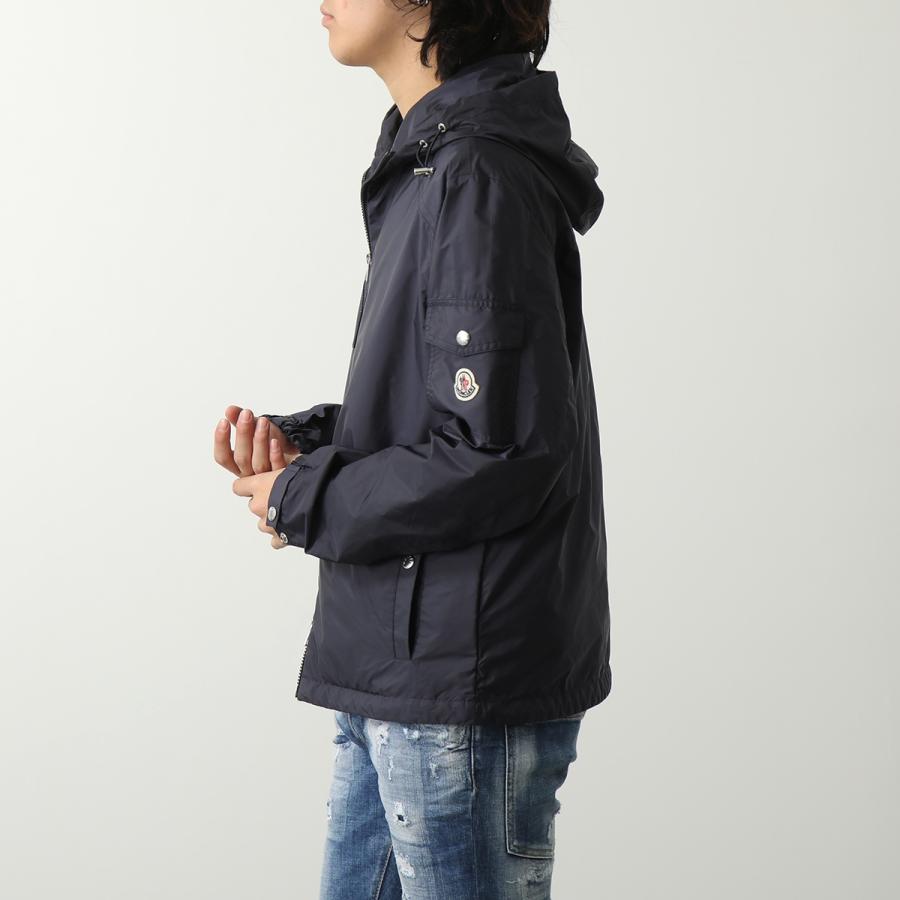 MONCLER モンクレール ジャケット ETIACHE 1A00196 5968E 1A00101 5968E メンズ パーカー フード付き ナイロン ジップアップ アイコンパッチ 撥水加工の画像