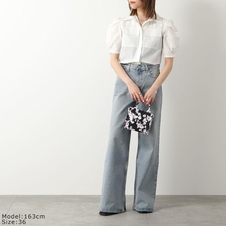 新品タグ付　MSGMエムエスジーエムパフスリーブブラウスドゥーズィエム MSGM（エムエスジーエム） シャツ 3641MDE23 レディース 半袖 ブラウス