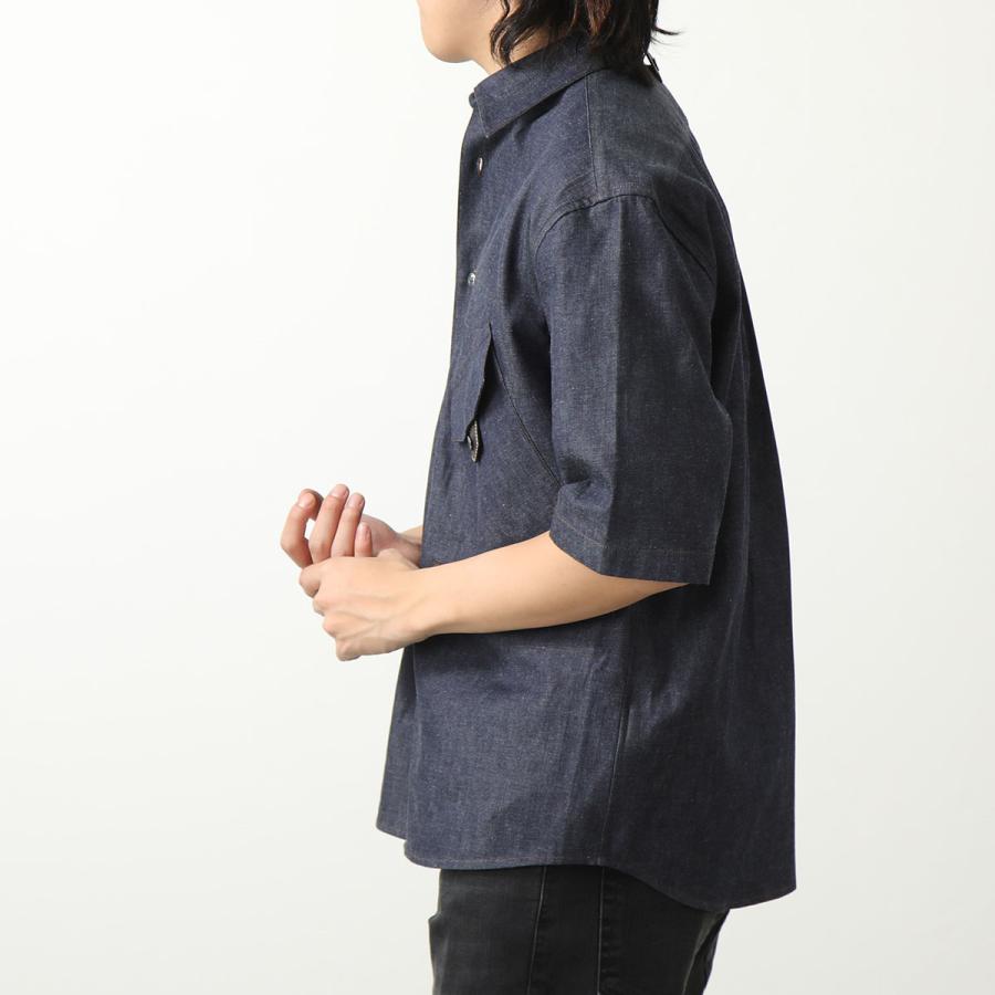 HERMES（エルメス） デニムシャツ H456200HE6039 メンズ 半袖