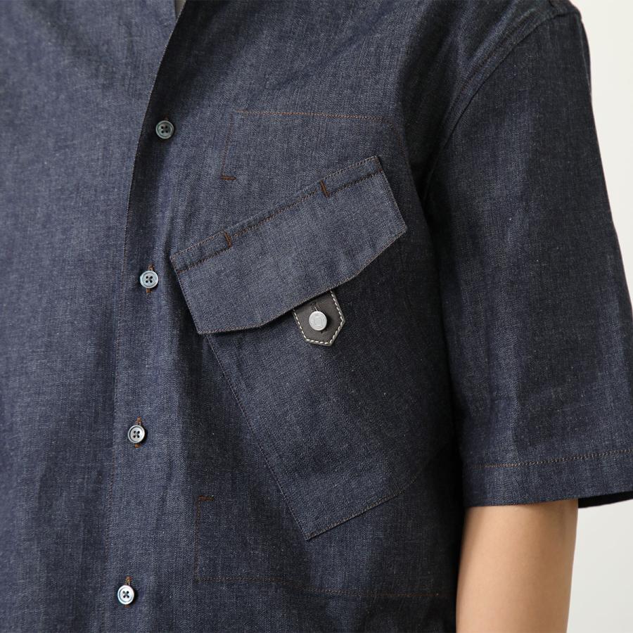 HERMES（エルメス） デニムシャツ H456200HE6039 メンズ 半袖