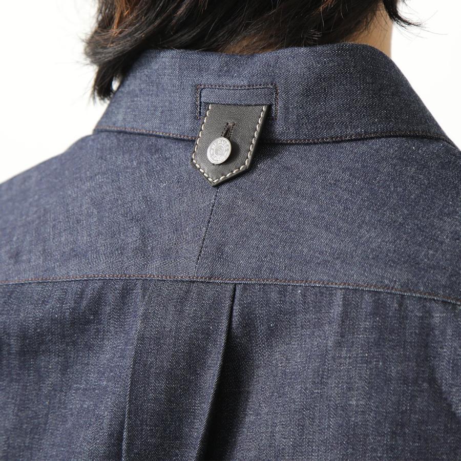 HERMES（エルメス） デニムシャツ H456200HE6039 メンズ 半袖