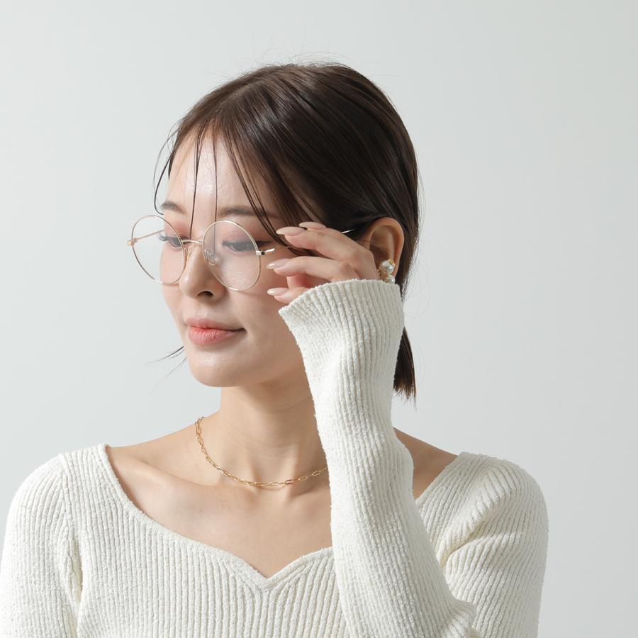MONCLER（モンクレール） メガネ ML5047 レディース ラウンド型 めがね