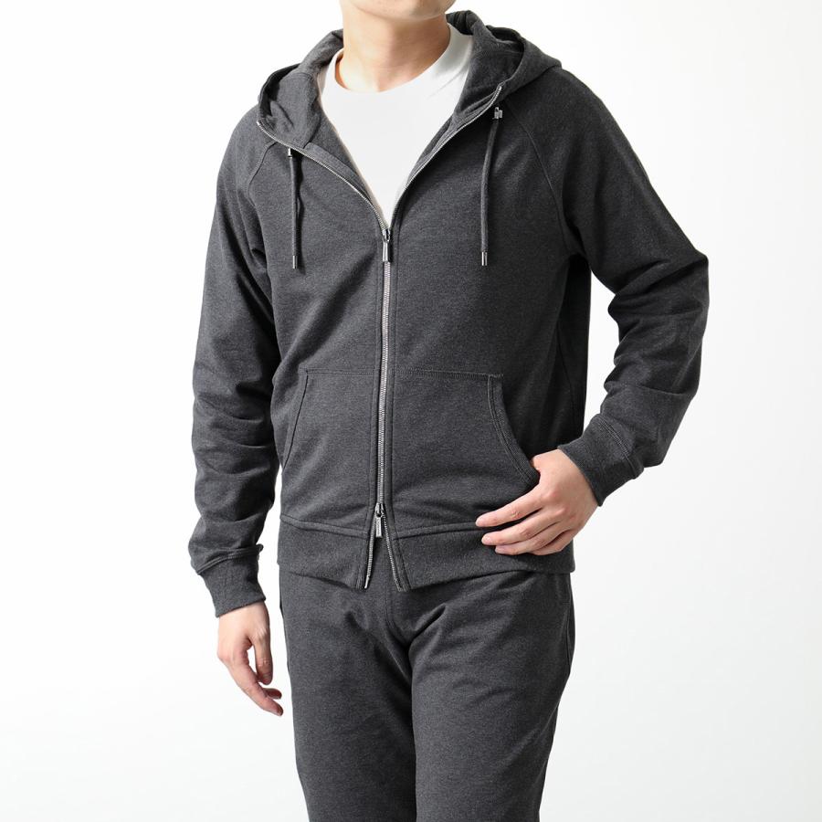 MOORER ムーレ フードスウェットセットアップ 46 ダークグレー MOORER（ムーレー） セットアップ NORCIA TUTA RAF メンズ 上下セット