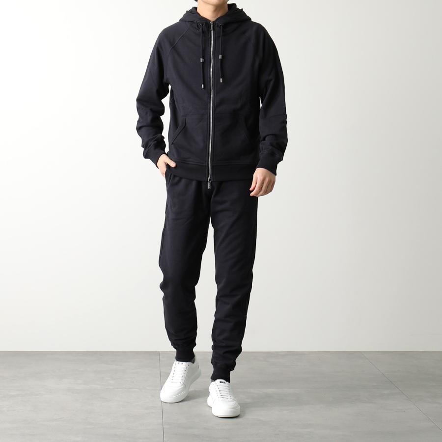 MooRERセットアップ スウェットNORCIA TUTA-RAF 48ブラック MooRERセットアップ スウェットNORCIA TUTA-RAF 48ブラック MOORER