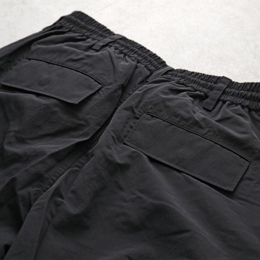 Y-3 ワイスリー カーゴパンツ CR NYL PANTS クリンクル ナイロン パンツ IV5838 メンズ ナイロン ワイドパンツ ストレート ロゴ BLACK｜s-musee｜12