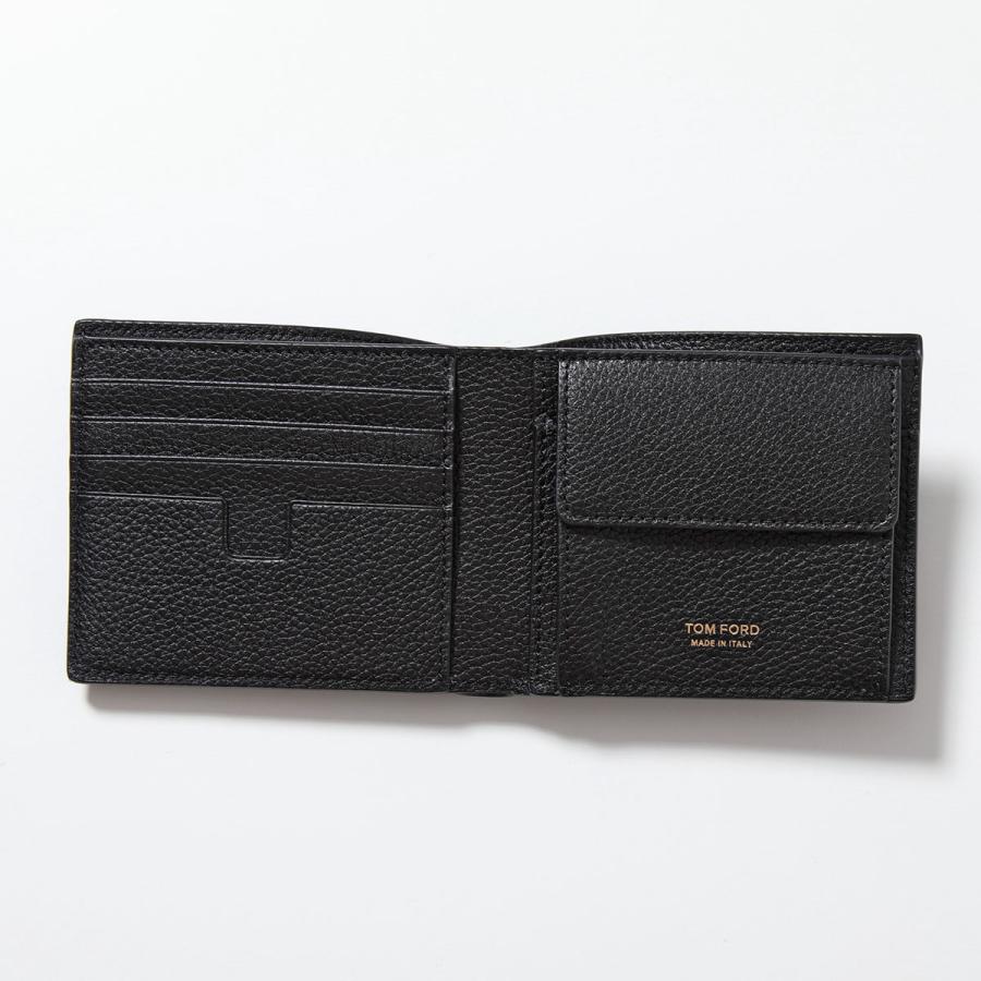 TOM FORD（トムフォード） 二つ折り財布 YT278 LCL158G メンズ レザー