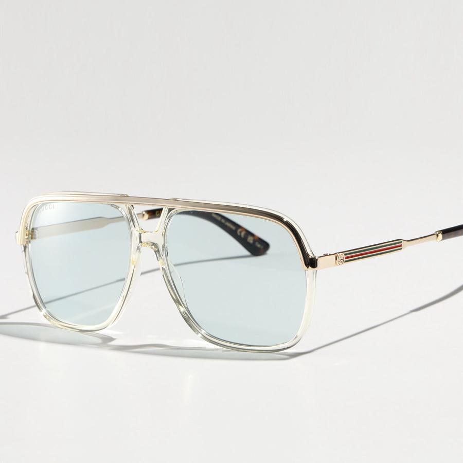 GUCCI（グッチ） サングラス GG0200S メンズ ティアドロップ型 GGロゴ