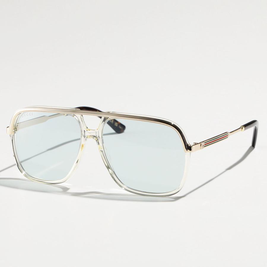 GUCCI（グッチ） サングラス GG0200S メンズ ティアドロップ型 GGロゴ