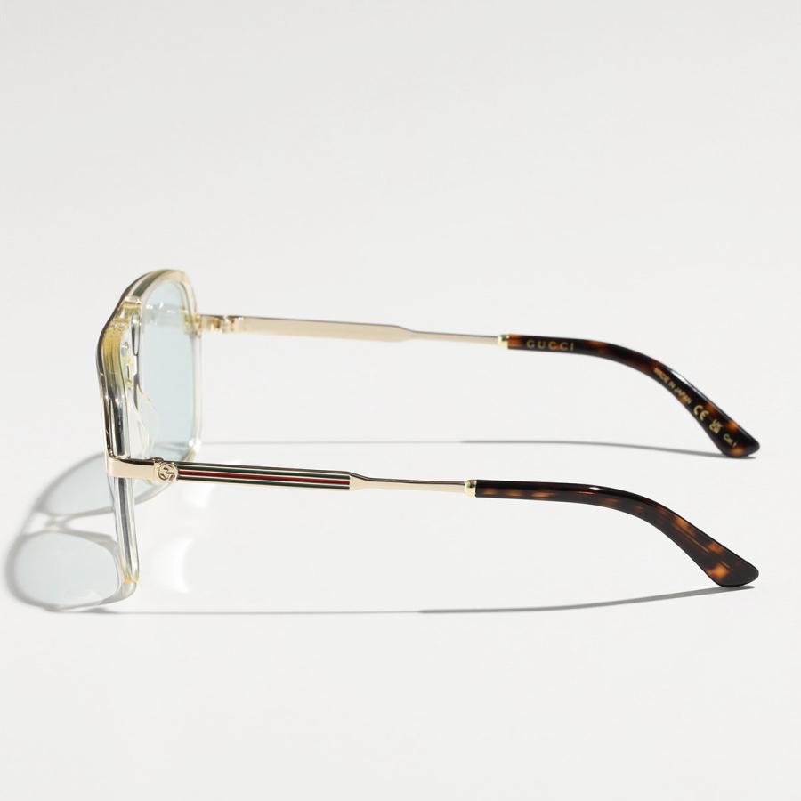 GUCCI（グッチ） サングラス GG0200S メンズ ティアドロップ型 GGロゴ