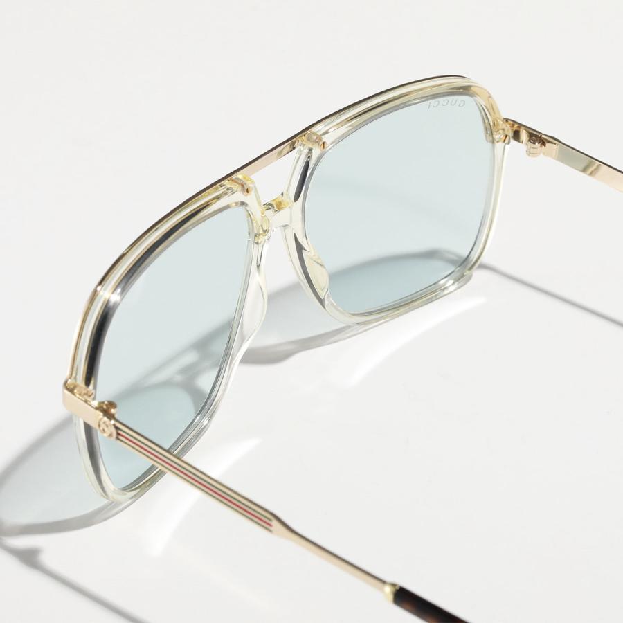 GUCCI（グッチ） サングラス GG0200S メンズ ティアドロップ型 GGロゴ