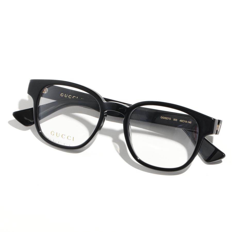 GUCCI（グッチ） メガネ GG0927O メンズ ウェリントン型 セルフレーム
