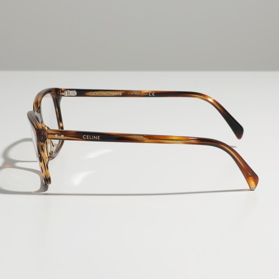 CELINE セリーヌ メガネ CL50081I レディース スクエア型 ウェリントン型 眼鏡 めがね 伊達メガネ ロゴ アイウェア 056｜s-musee｜08