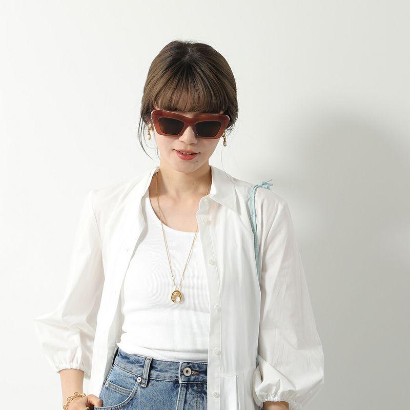 LOEWE（ロエベ） サングラス LW40036I レディース フォックス型 メガネ