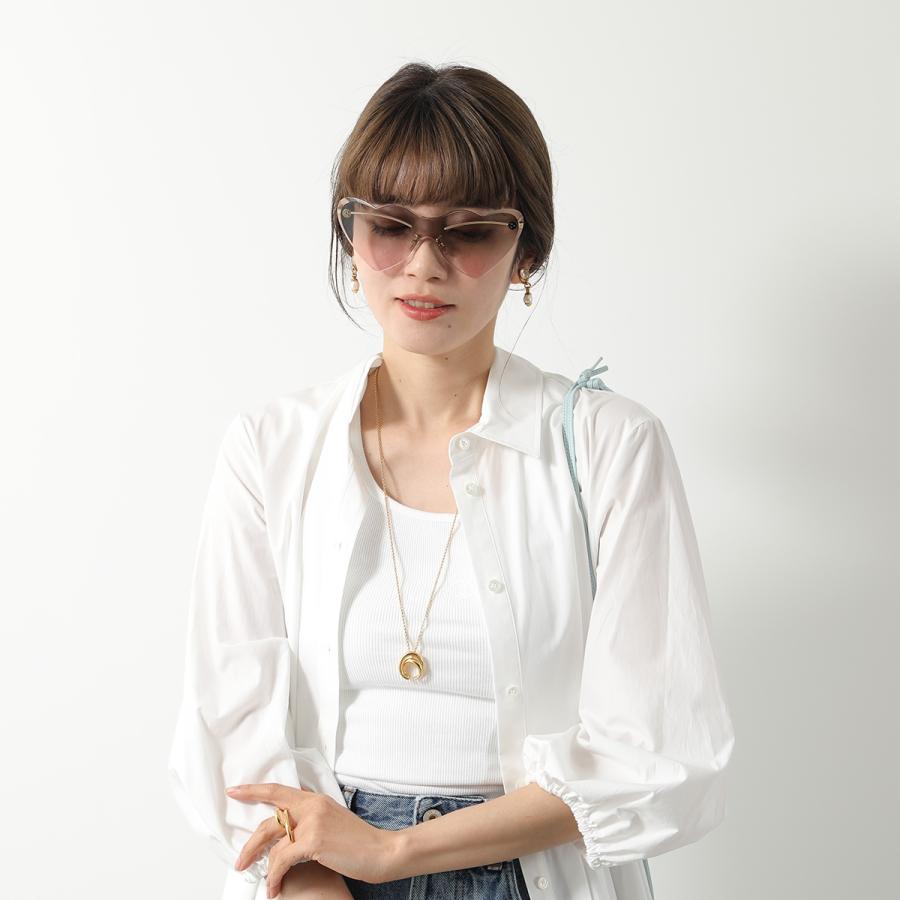 LOEWE ロエベ サングラス LW40087U レディース ハート型 メガネ 眼鏡 