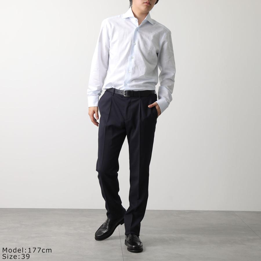 BARBA（バルバ） シャツ NEW BRUNO COTTON LINEN WIDE COLOR I1U73P014