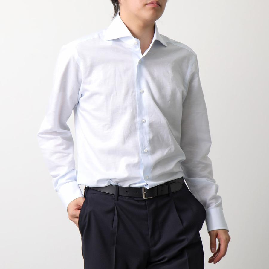 BARBA（バルバ） シャツ NEW BRUNO COTTON LINEN WIDE COLOR I1U73P014