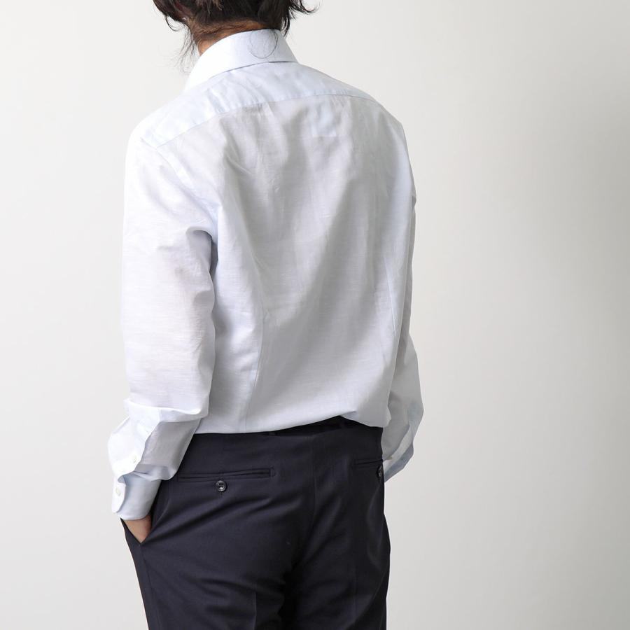 BARBA（バルバ） シャツ NEW BRUNO COTTON LINEN WIDE COLOR I1U73P014